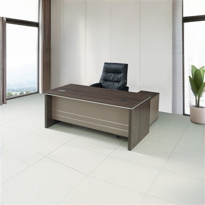 Rectangular Wooden Office Desk