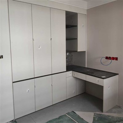 Wooden Corner Wardrobe